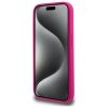 Karl Lagerfeld KLHMP15LSKHPPLF iPhone 15 Pro 6.1 fuksja/fuschia hardcase Silicone Karl Head Print MagSafe